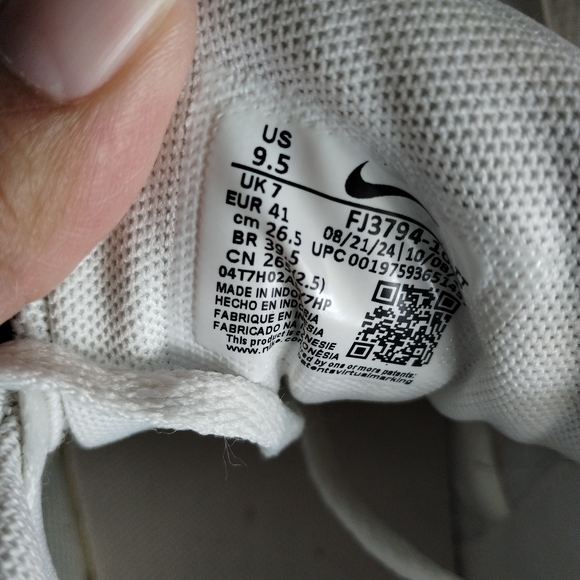 Nike AL8 Sail Light Bone Women's Size 9.5 - Picture 5 of 6